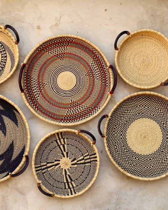 Woven Tray Wall Décor