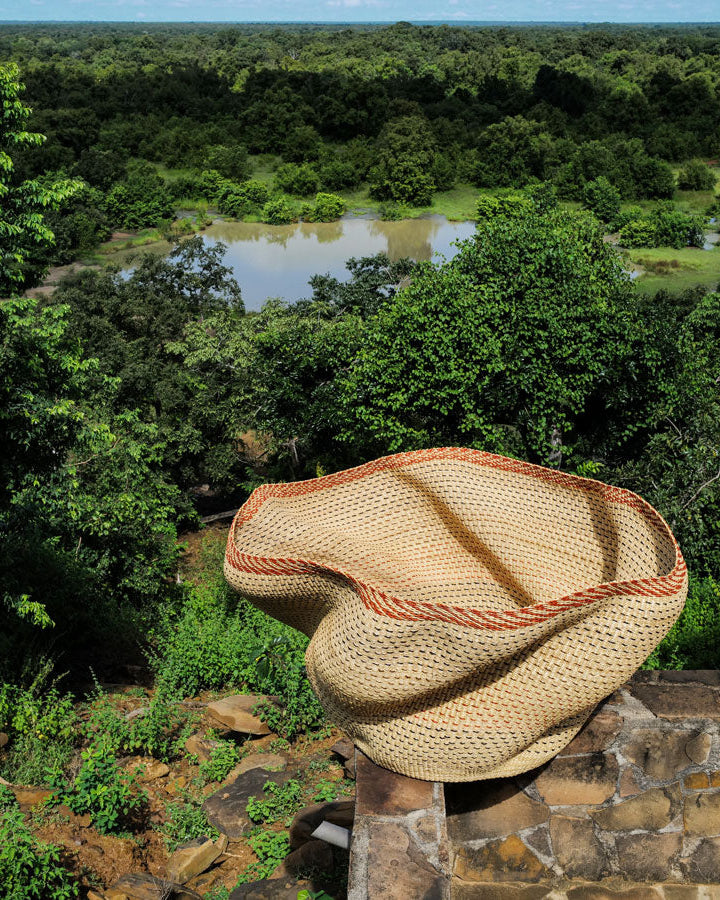 Giant Wave Art Basket