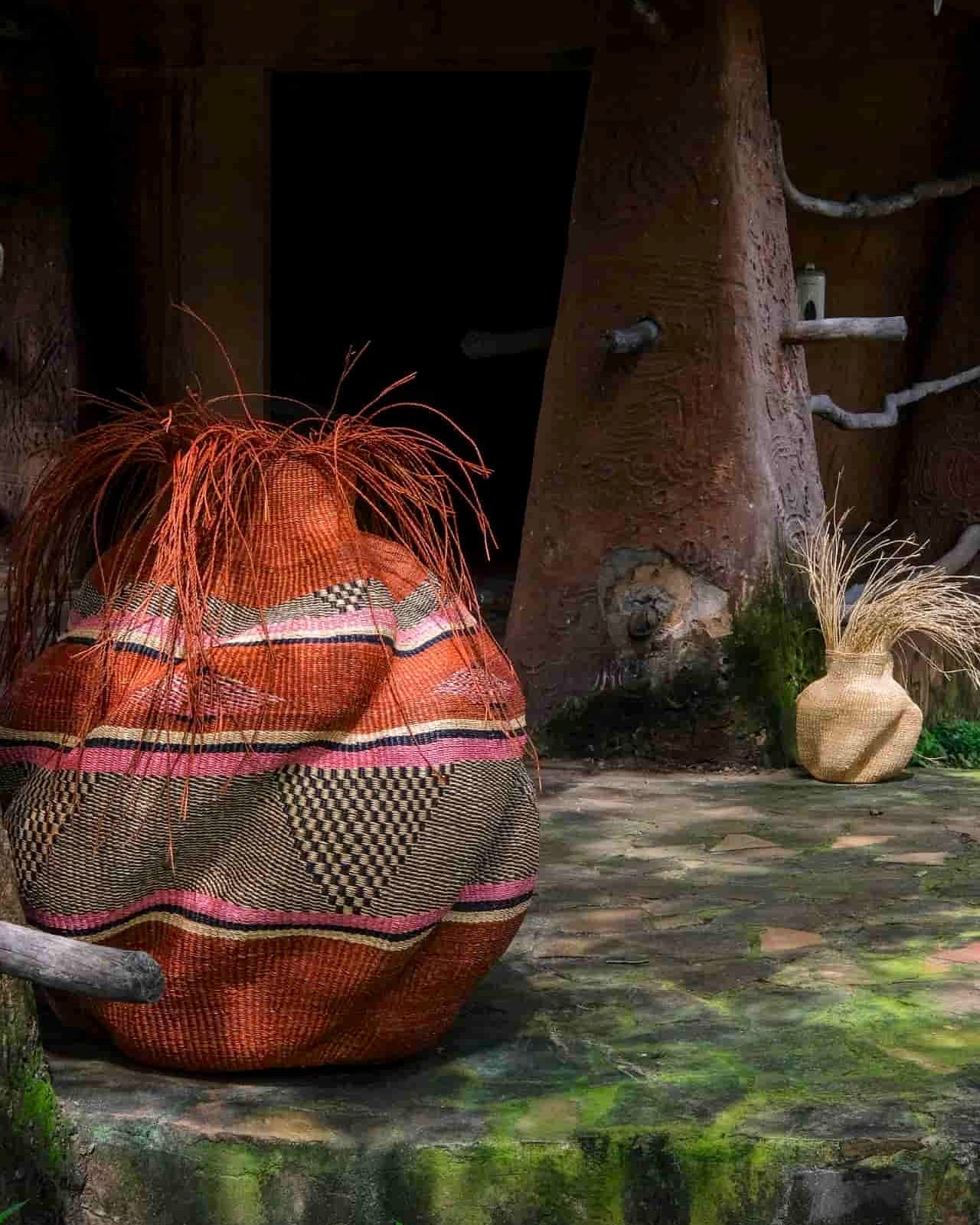 Tua Tia (Baobab Tree) Art Basket