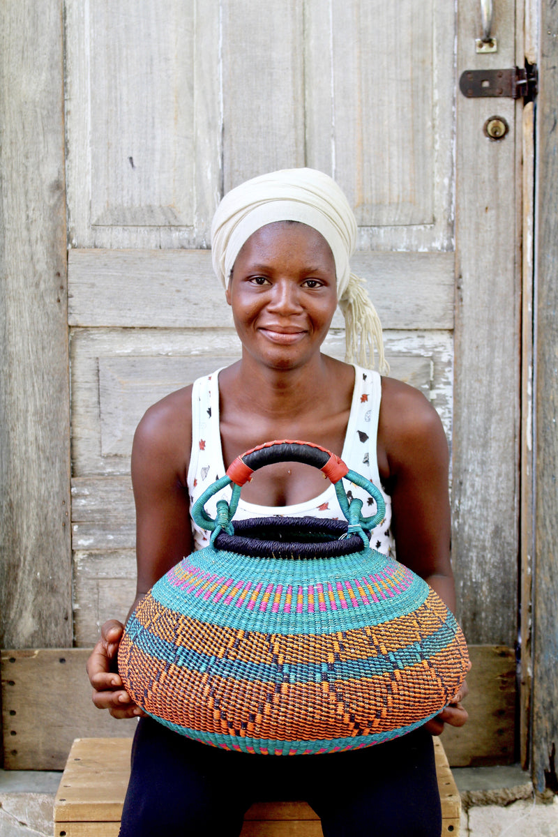 Bolga Pot Baskets from Ghana