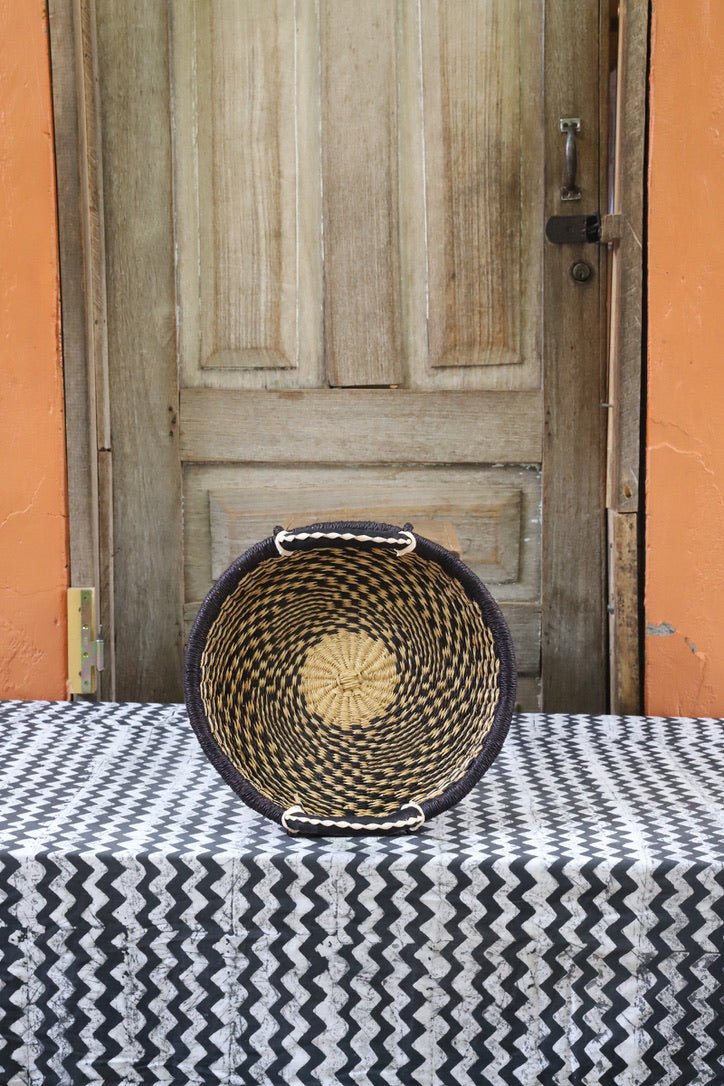 Woven Tray Wall Décor (Single Weave ) (Very Small) - The Baba Tree Basket Company
