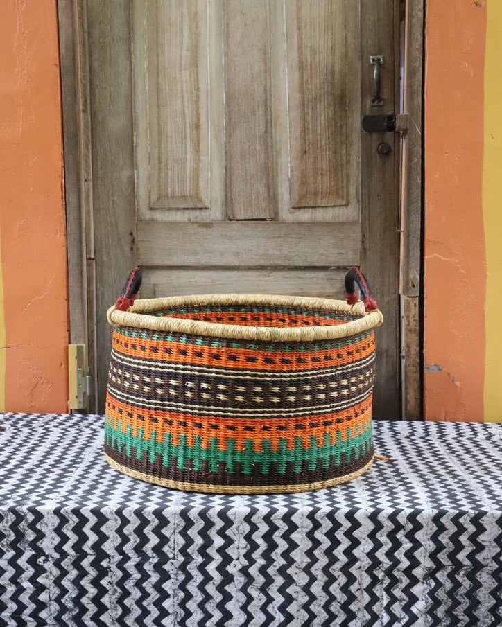 The Baba Tree | Large Woven Tub | Decorative Storage Basket - The Baba Tree Basket Company