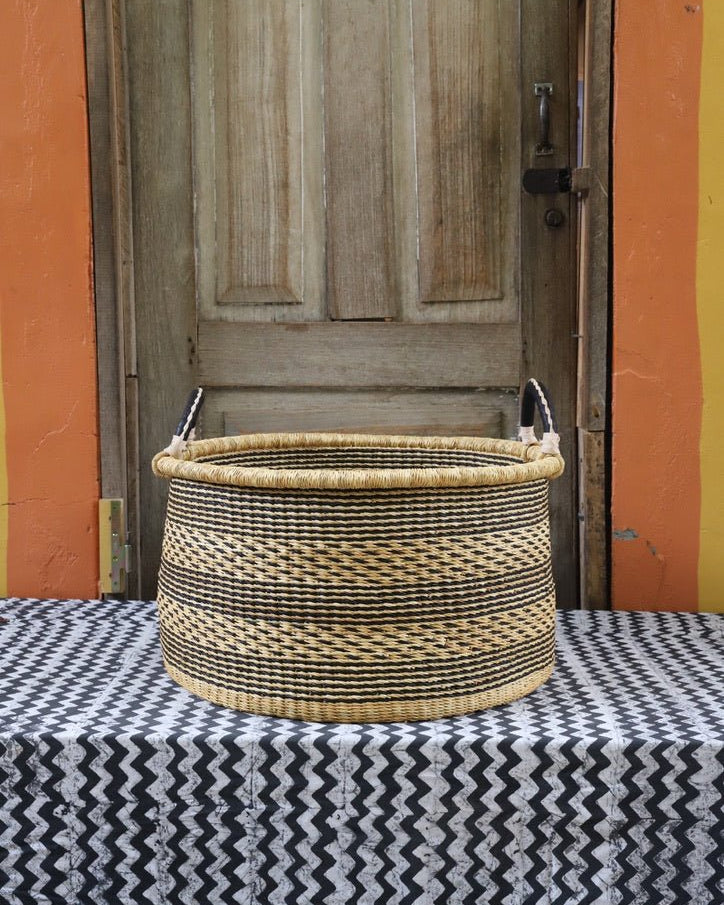 The Baba Tree | Large Woven Tub | Decorative Storage Basket - The Baba Tree Basket Company