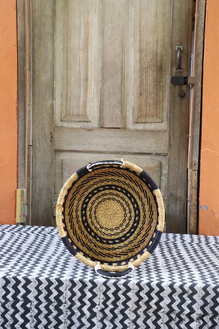 Woven Tray Wall Décor (Single Weave ) (Very Small) - The Baba Tree Basket Company