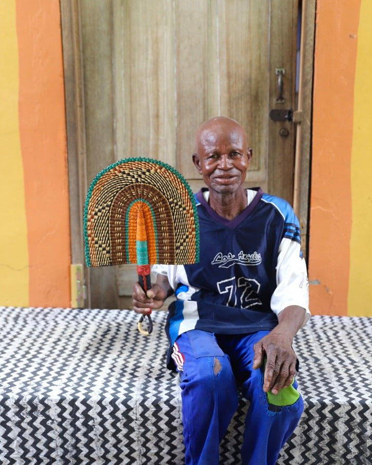 Bolga Fan - The Baba Tree Basket Company