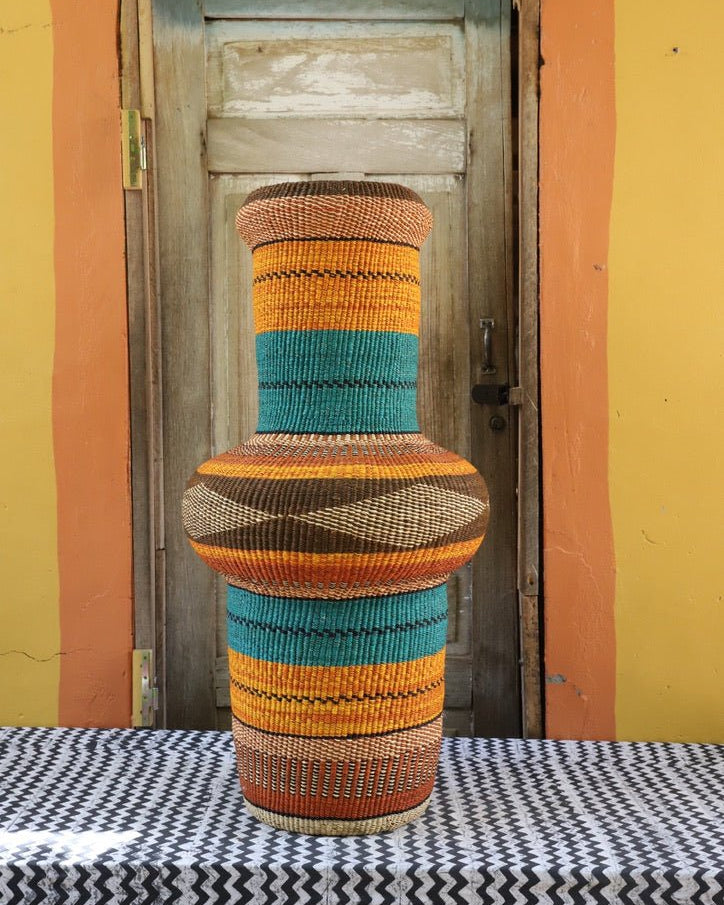 Tall Dugla Art Basket - The Baba Tree Basket Company