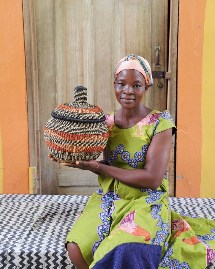 Orbit Storage Basket (Small) - The Baba Tree Basket Company