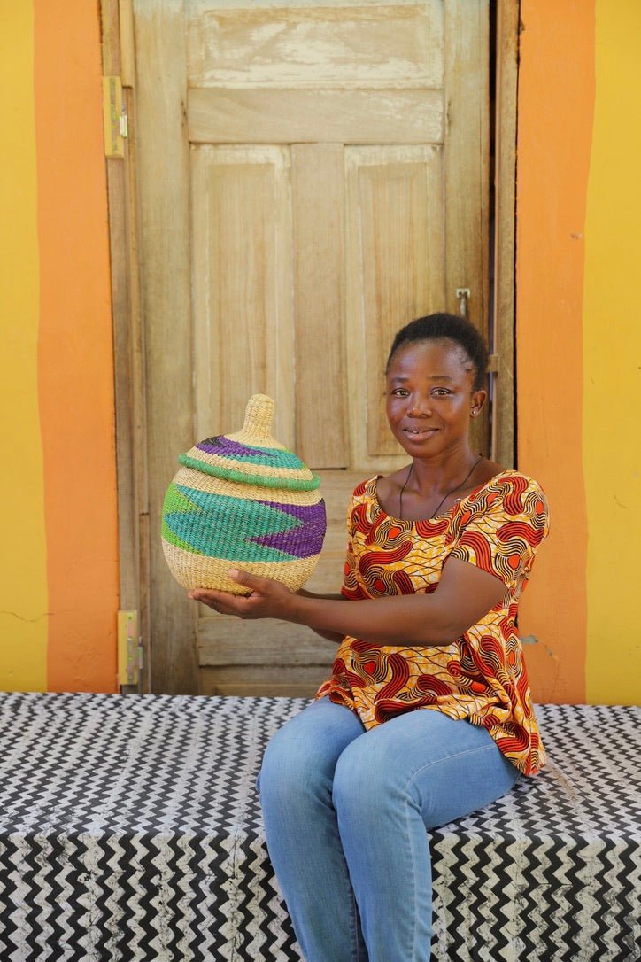 Orbit Storage Basket (Small) - The Baba Tree Basket Company
