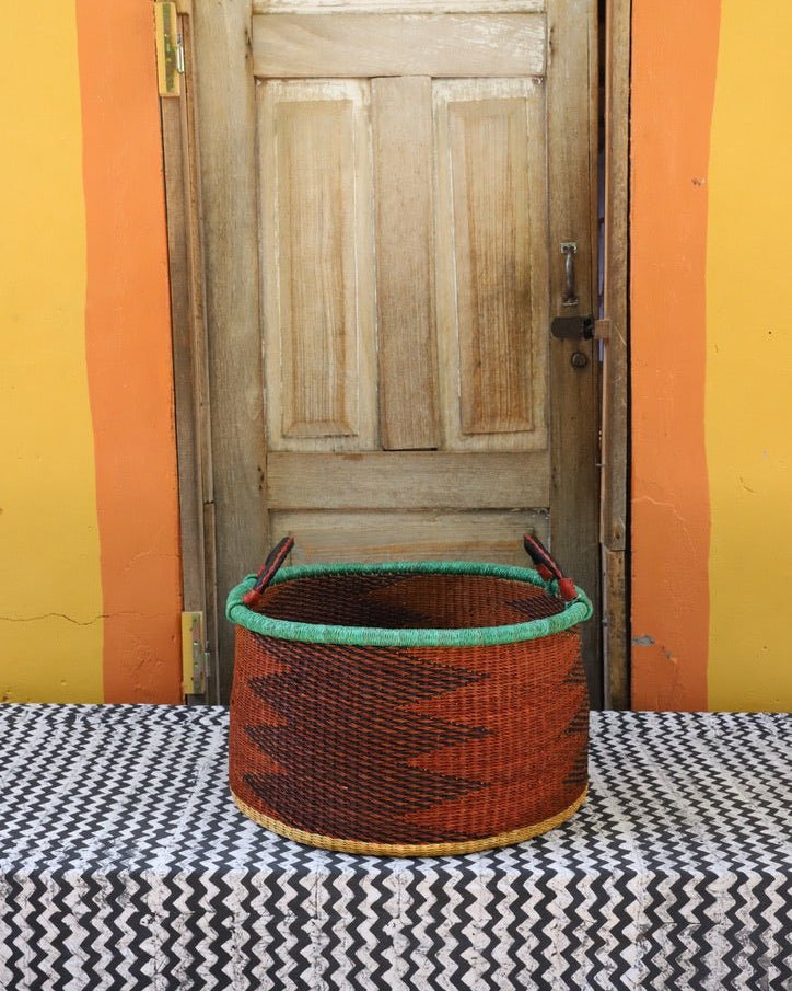 The Baba Tree | Large Woven Tub | Decorative Storage Basket - The Baba Tree Basket Company