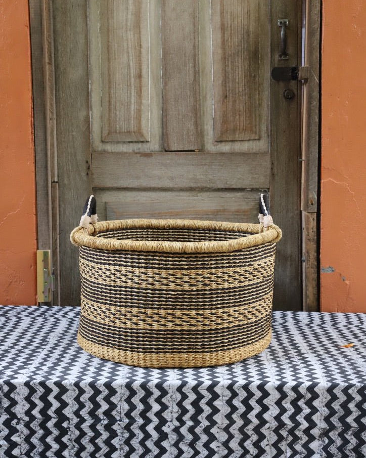 The Baba Tree | Large Woven Tub | Decorative Storage Basket - The Baba Tree Basket Company