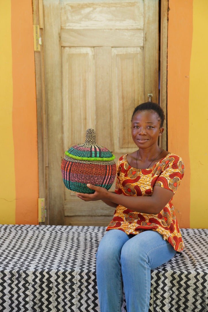 Orbit Storage Basket (Small) - The Baba Tree Basket Company