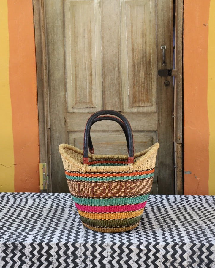 Nyariga Shopping Basket (Large) - The Baba Tree Basket Company