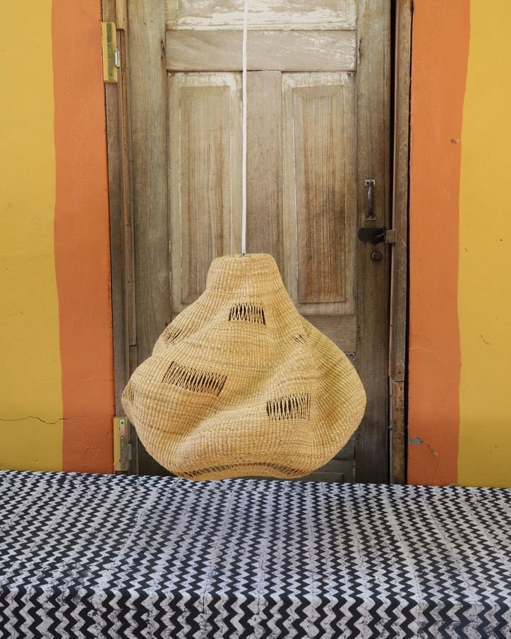 Cosma Pendant Lampshade (Small) - The Baba Tree Basket Company