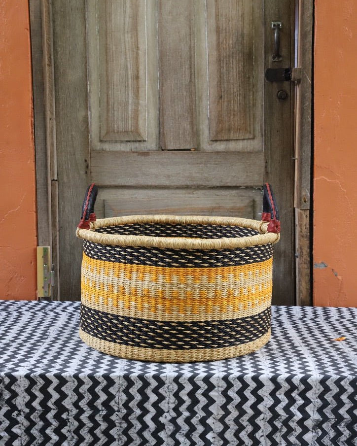 The Baba Tree | Large Woven Tub | Decorative Storage Basket - The Baba Tree Basket Company