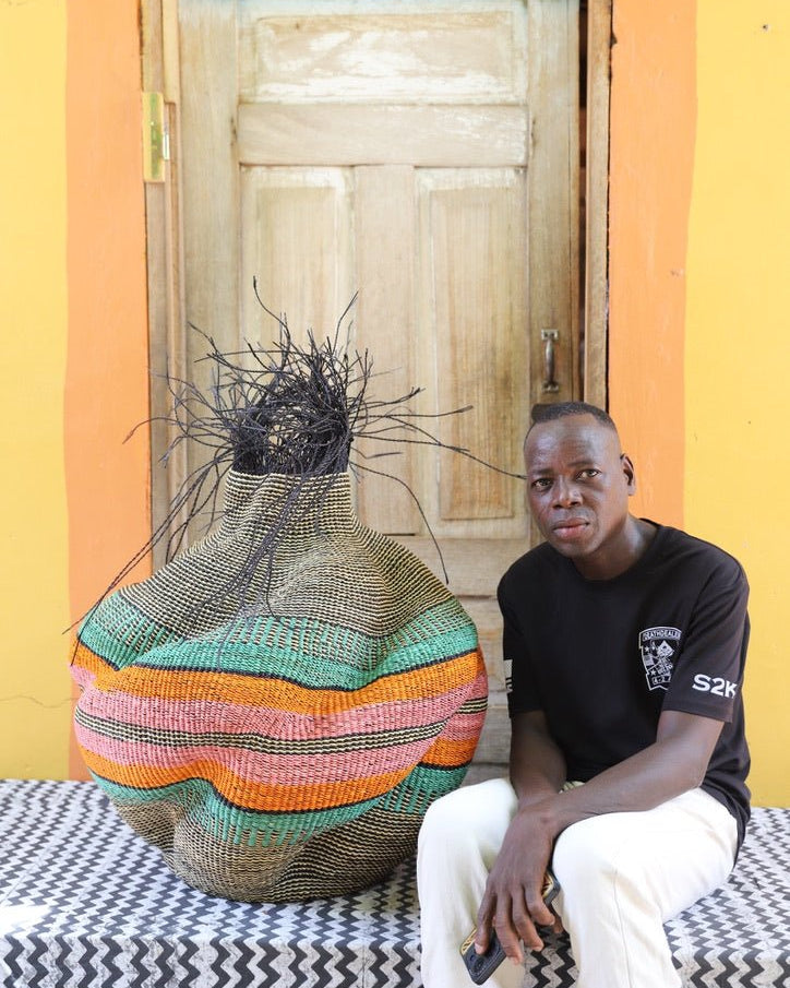 Tua - Tia (Baobab Tree) Art Basket (Medium) - The Baba Tree Basket Company
