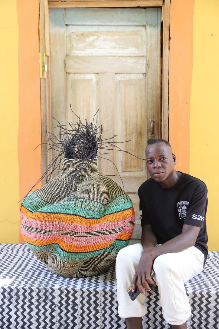 Tua - Tia (Baobab Tree) Art Basket (Medium) - The Baba Tree Basket Company