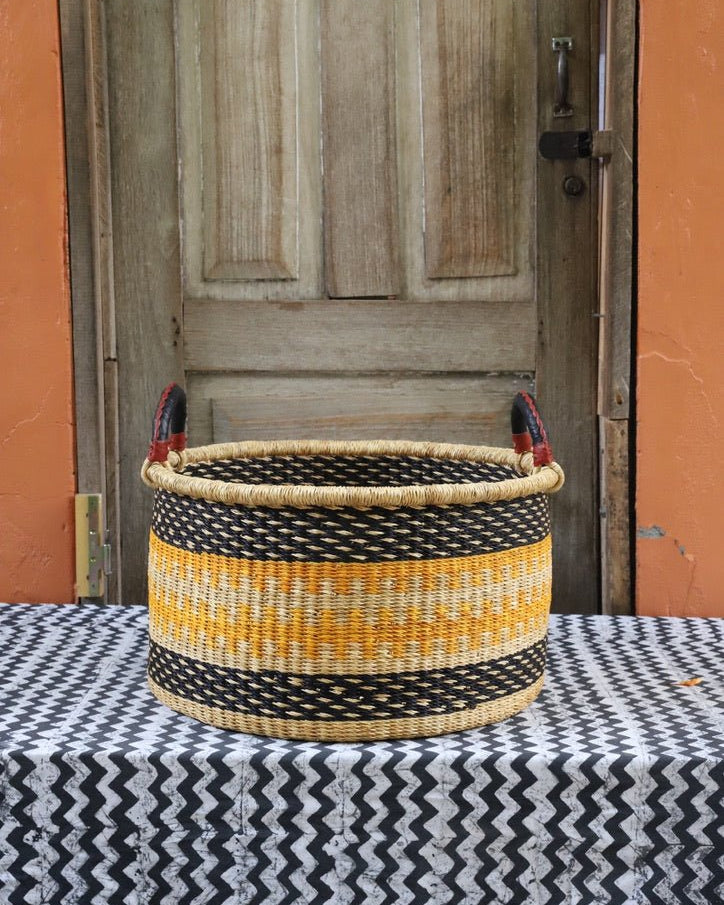 The Baba Tree | Large Woven Tub | Decorative Storage Basket - The Baba Tree Basket Company
