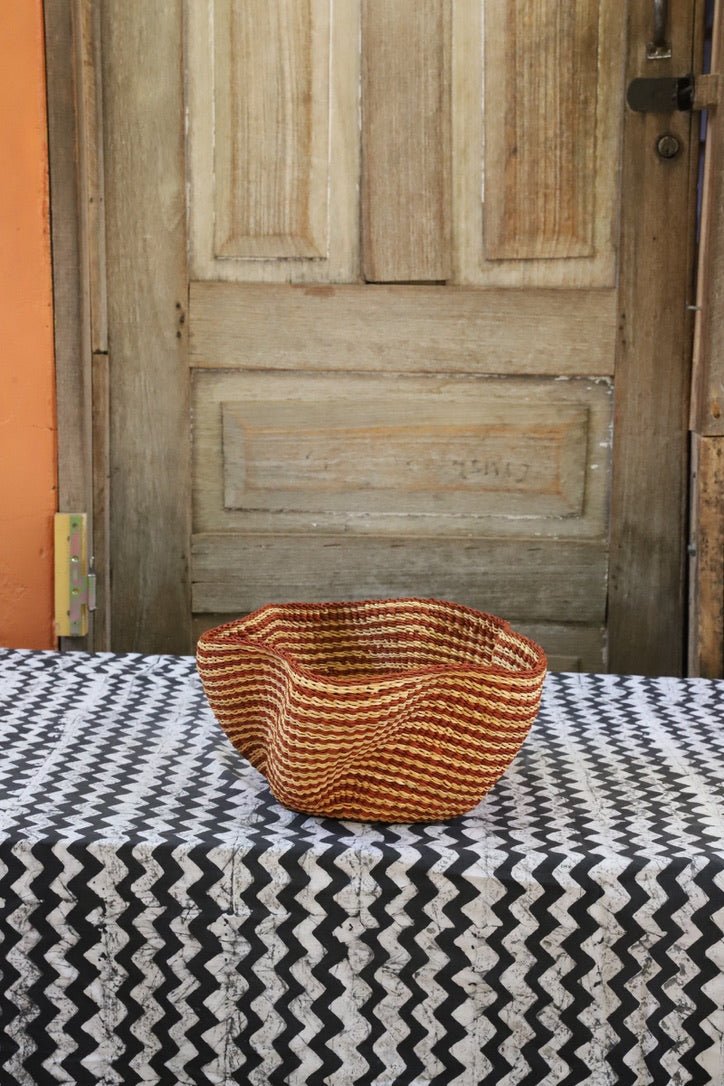 Pakurigo Wave Décor Basket (Tiny) - The Baba Tree Basket Company