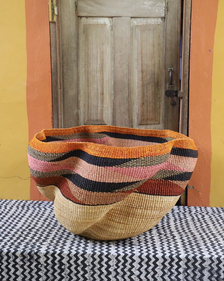 Giant Wave Art Basket - The Baba Tree Basket Company