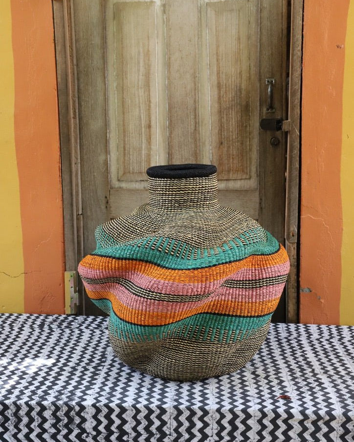 De - engo Art Basket (medium) - The Baba Tree Basket Company