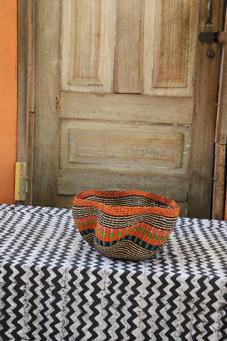 Pakurigo Wave Décor Basket (Tiny) - The Baba Tree Basket Company