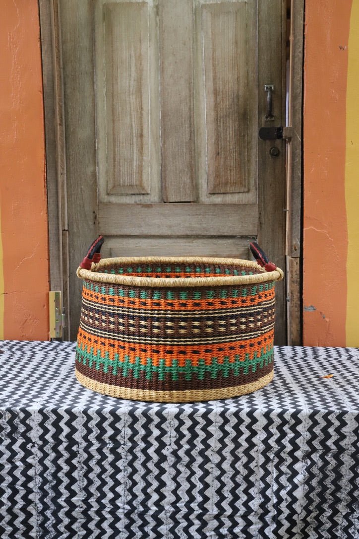 The Baba Tree | Large Woven Tub | Decorative Storage Basket - The Baba Tree Basket Company