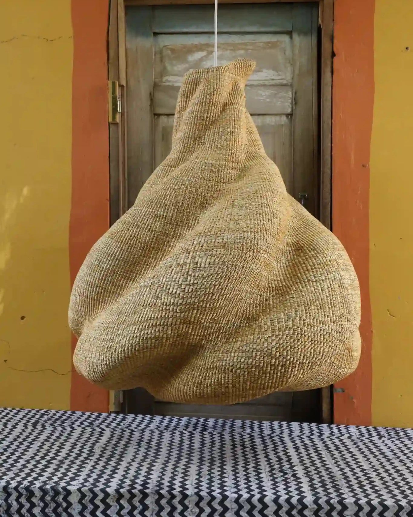 Orion Pendant Lampshade (Large) - The Baba Tree Basket Company