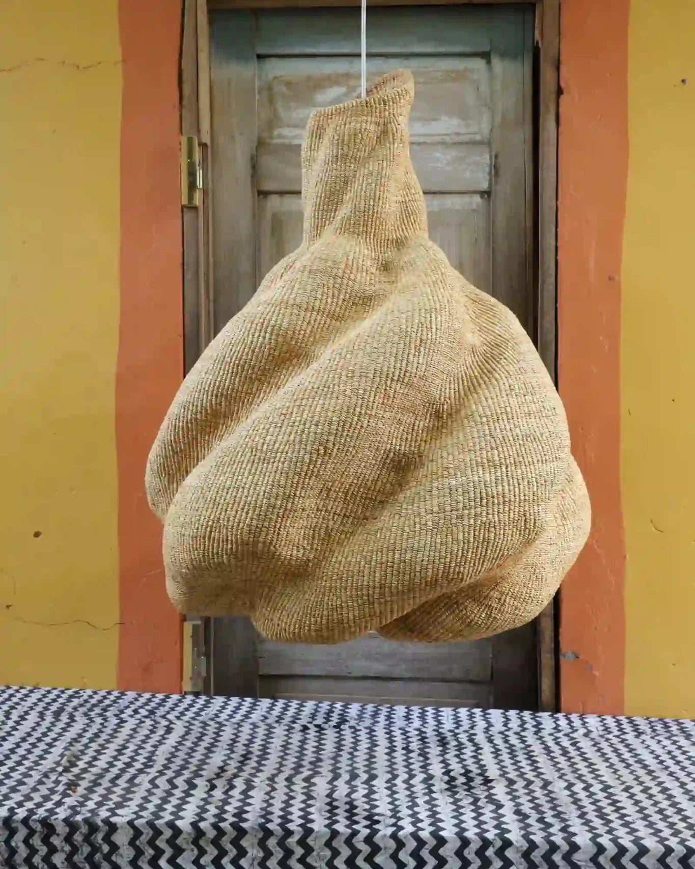 Orion Pendant Lampshade (Large) - The Baba Tree Basket Company