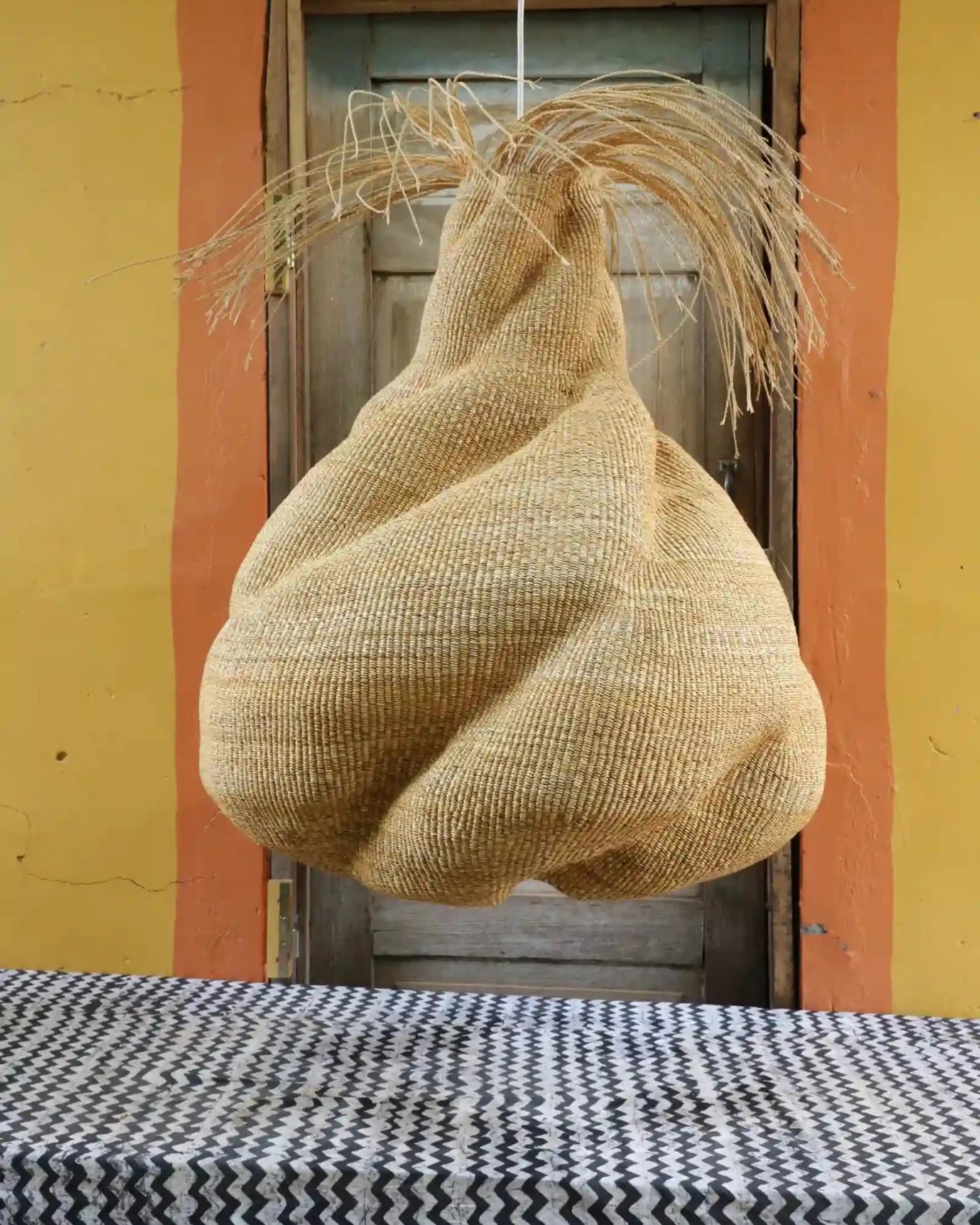 Helix Pendant Lampshade - The Baba Tree Basket Company