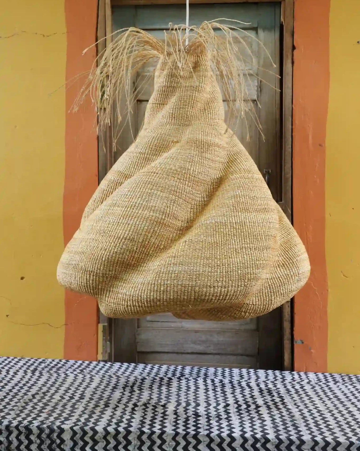 Helix Pendant Lampshade - The Baba Tree Basket Company