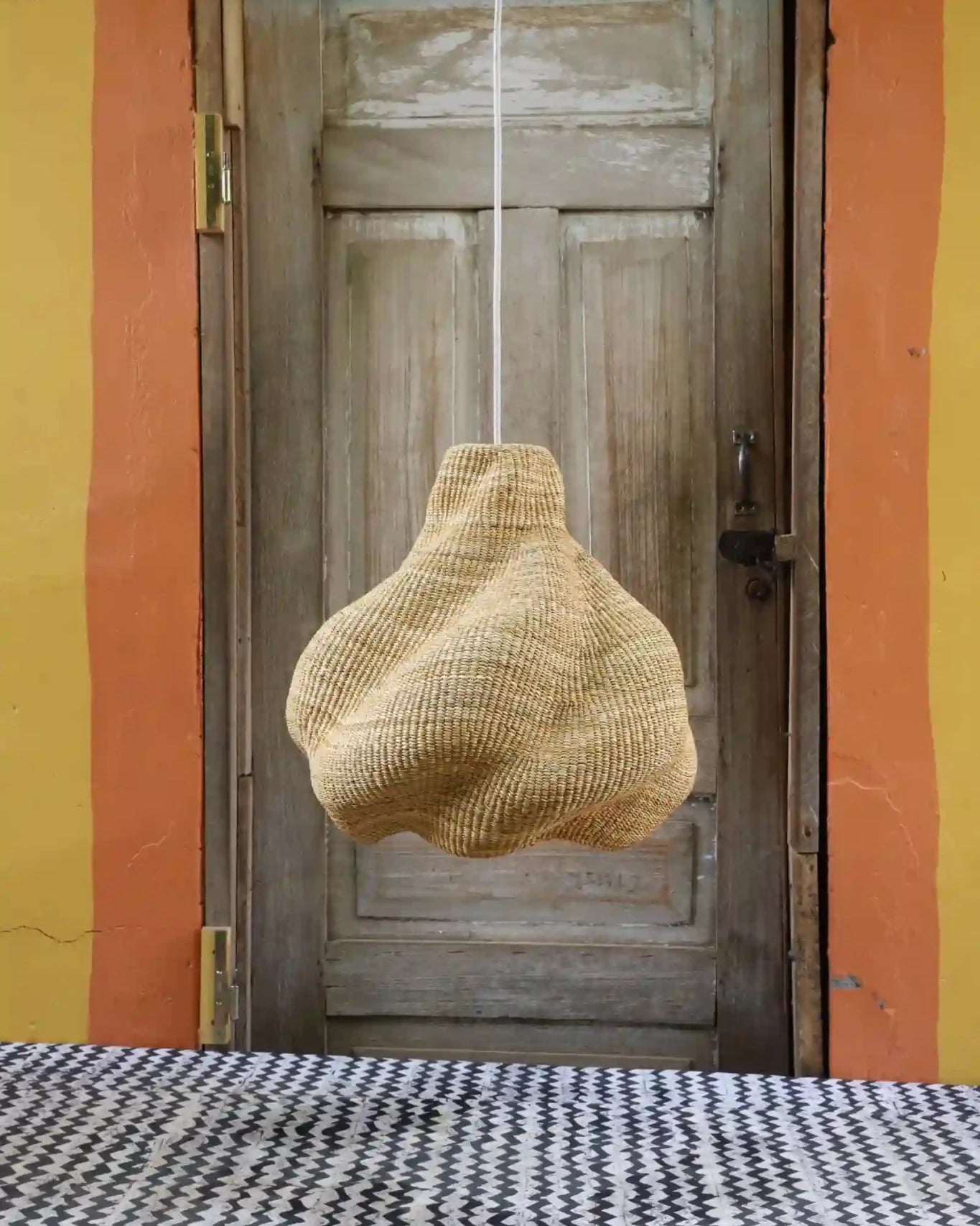 Woven Cloud Lampshade - The Baba Tree Basket Company