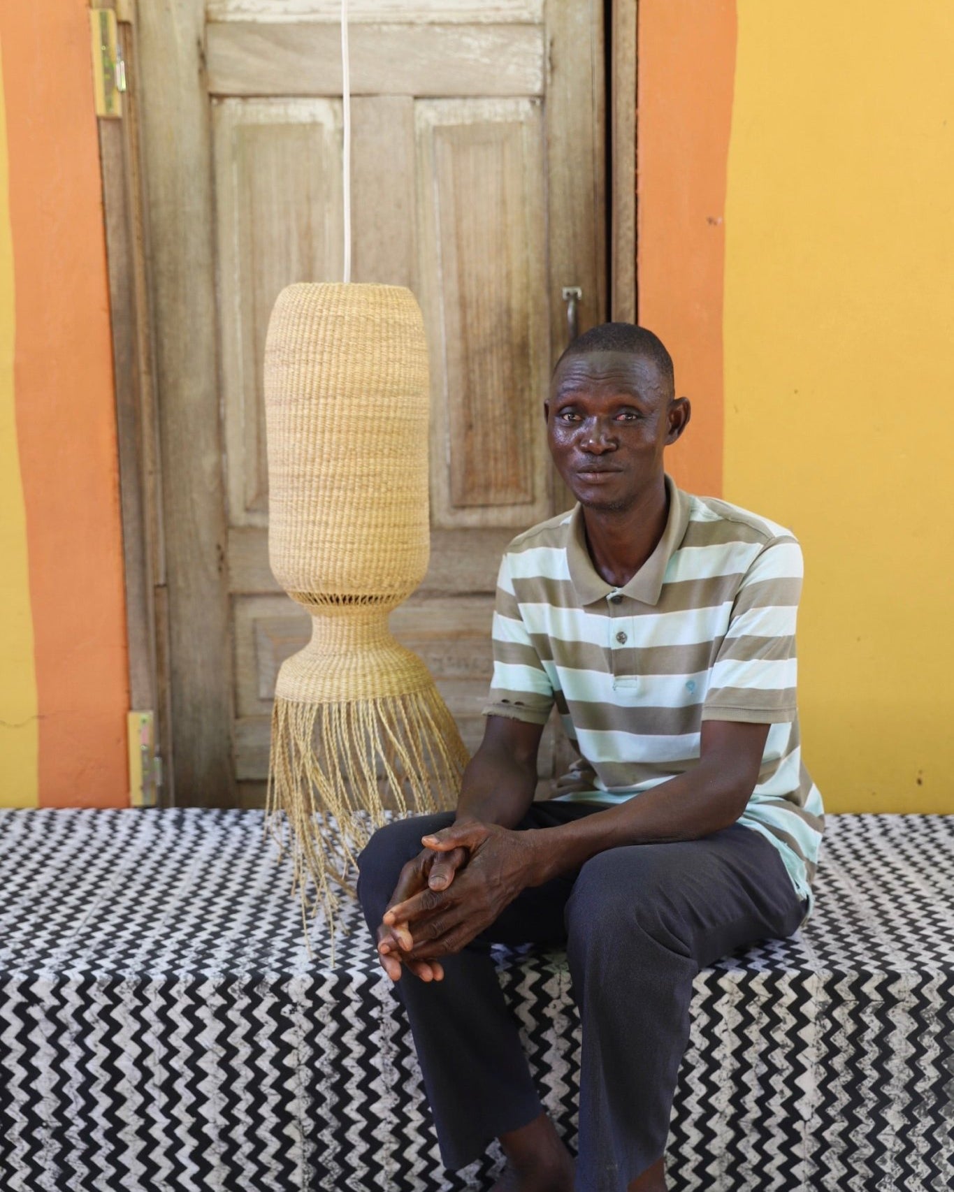 The Abyssal Pendant Lampshade (Small) - The Baba Tree Basket Company