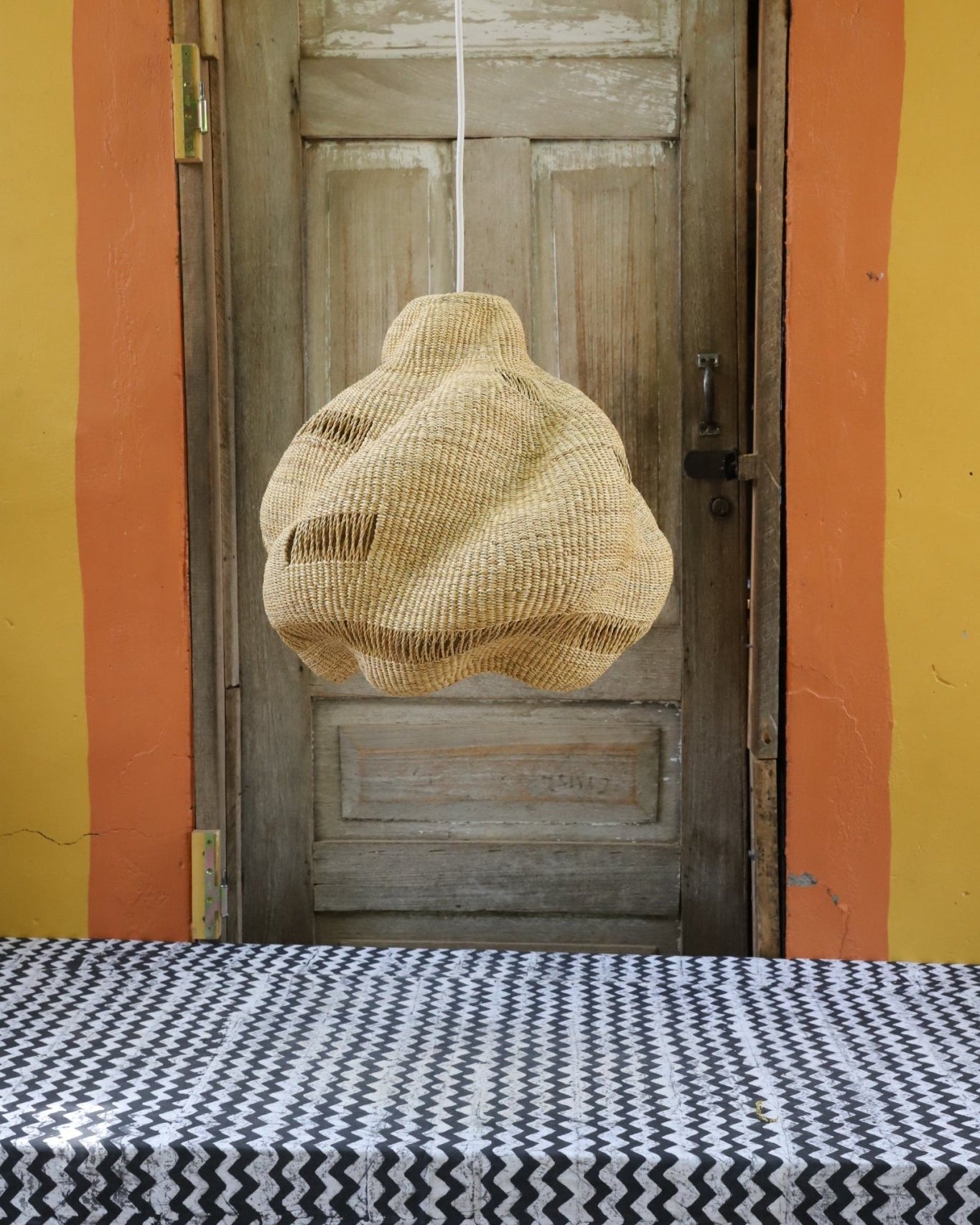Cosma Pendant Lampshade (Small) - The Baba Tree Basket Company