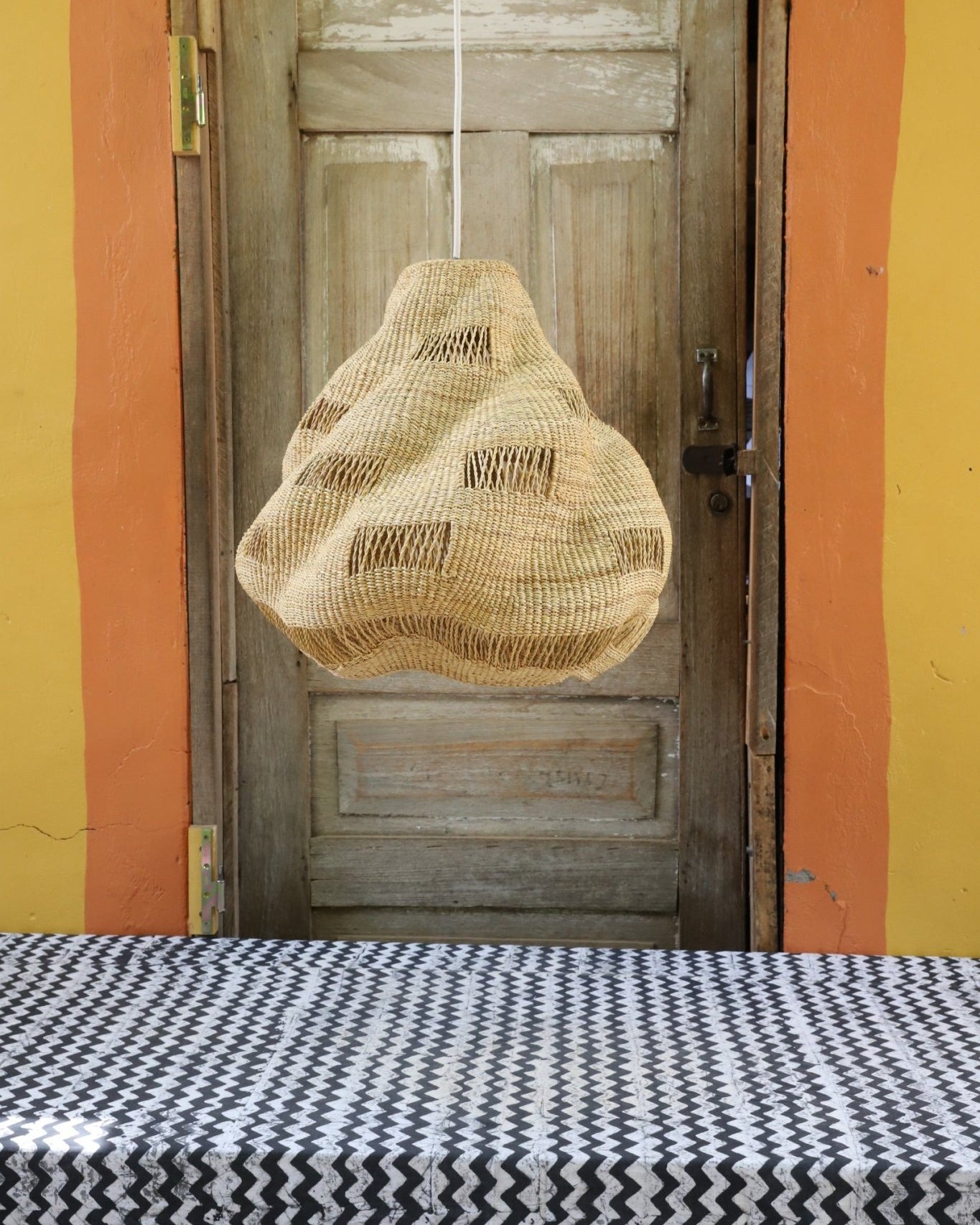 Cosma Pendant Lampshade (Small) - The Baba Tree Basket Company