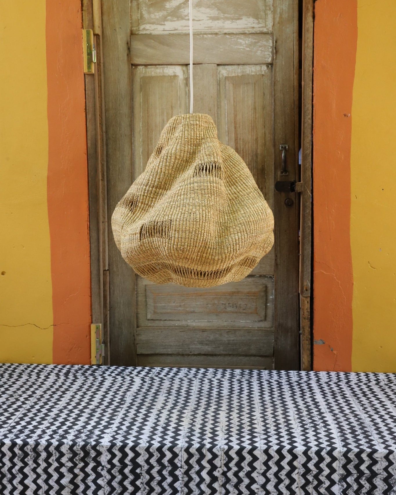 Cosma Pendant Lampshade (Small) - The Baba Tree Basket Company