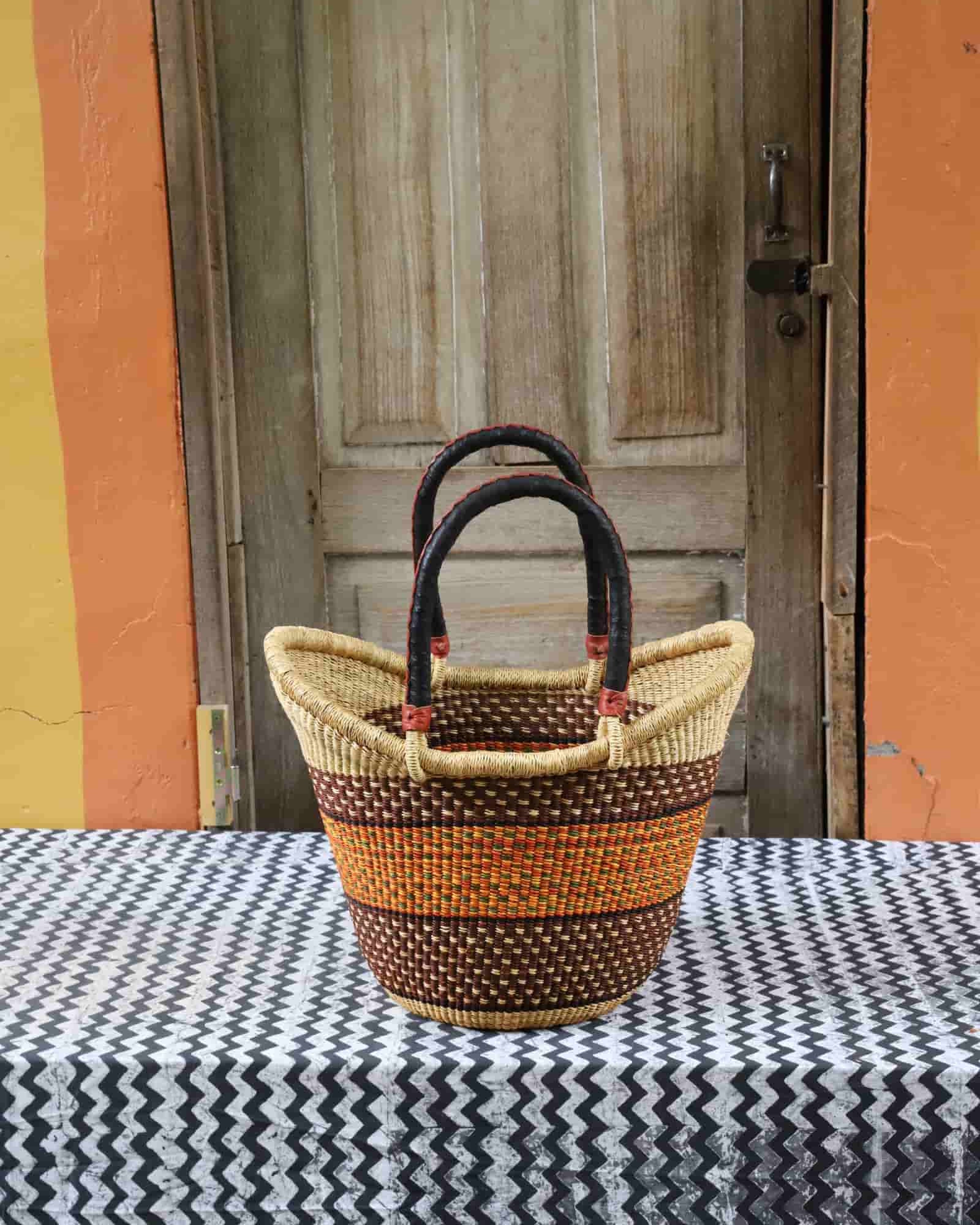 Nyariga Shopping Basket (Large) - The Baba Tree Basket Company