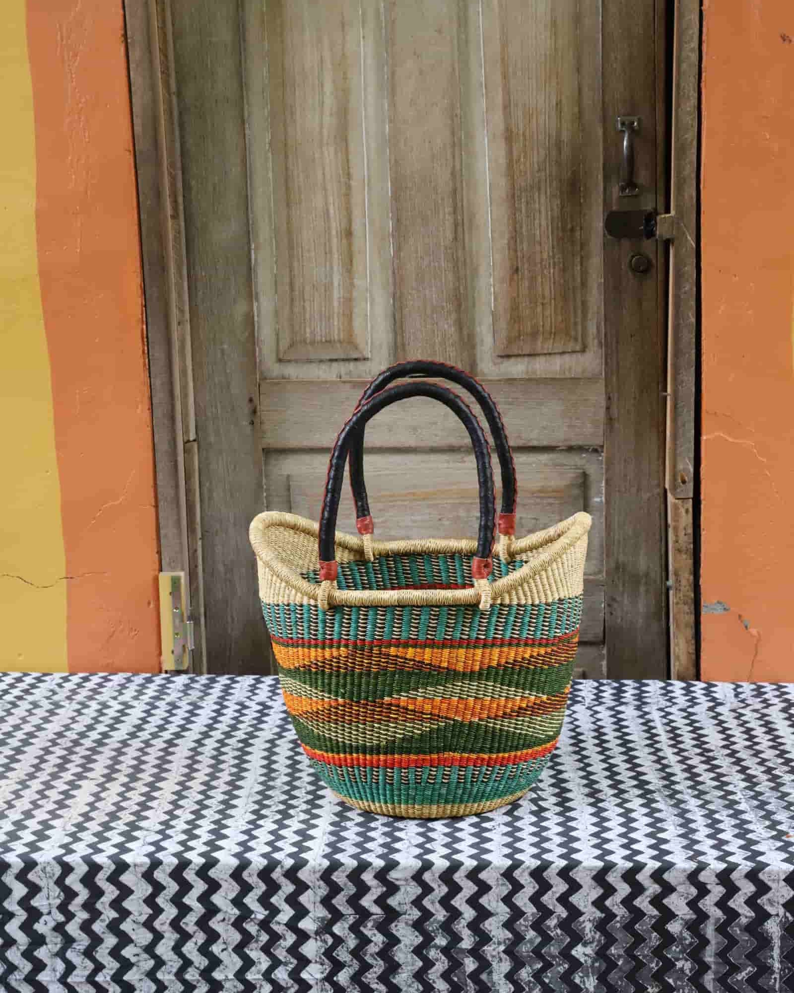 Nyariga Shopping Basket (Large) - The Baba Tree Basket Company