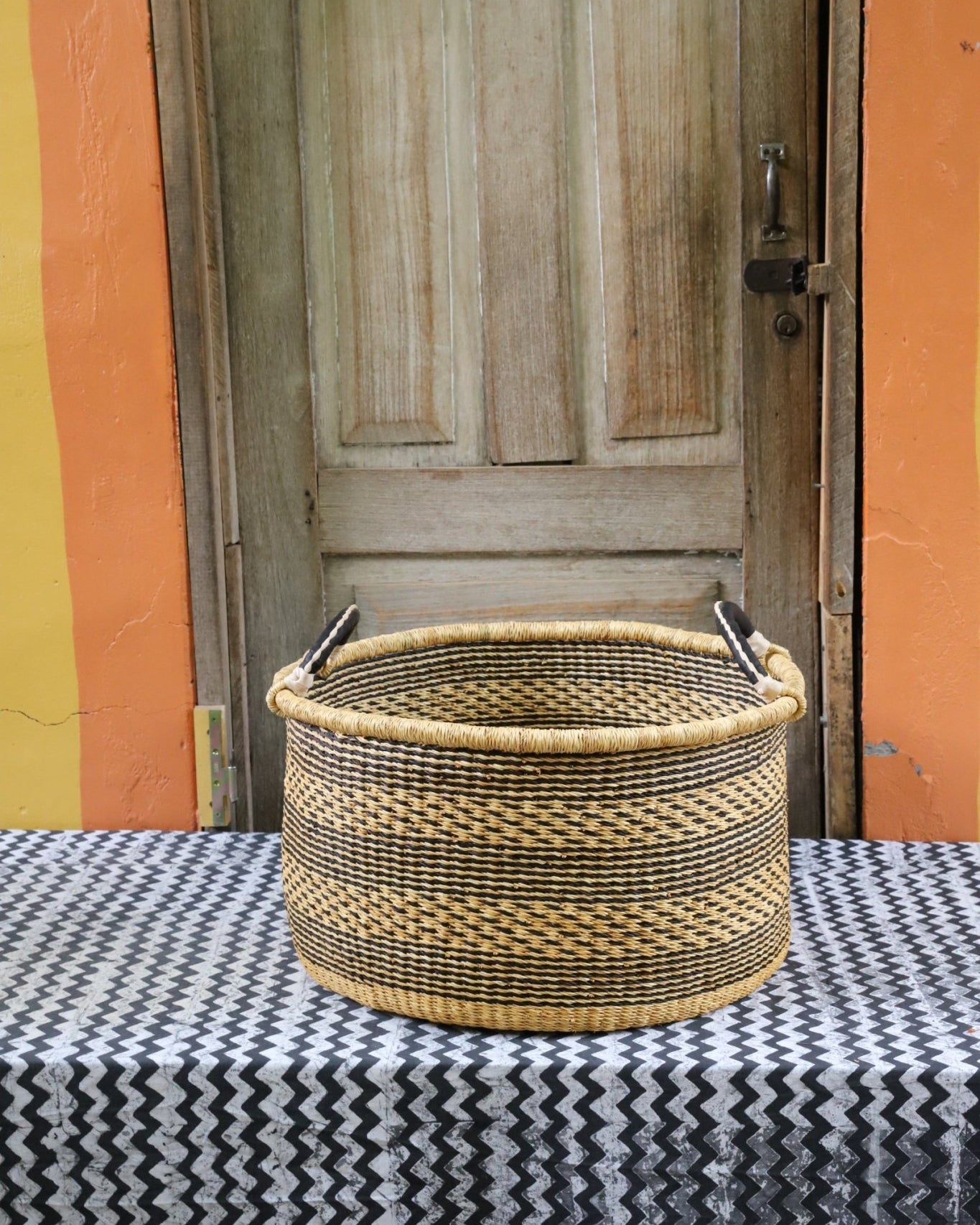 The Baba Tree | Large Woven Tub | Decorative Storage Basket - The Baba Tree Basket Company