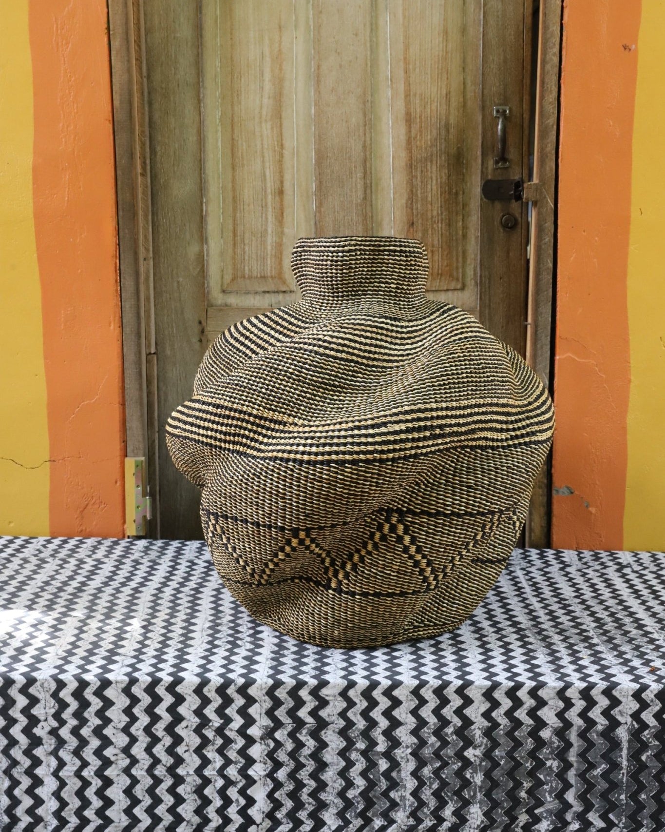 Yoomelingah - yure Art Basket (medium) - The Baba Tree Basket Company