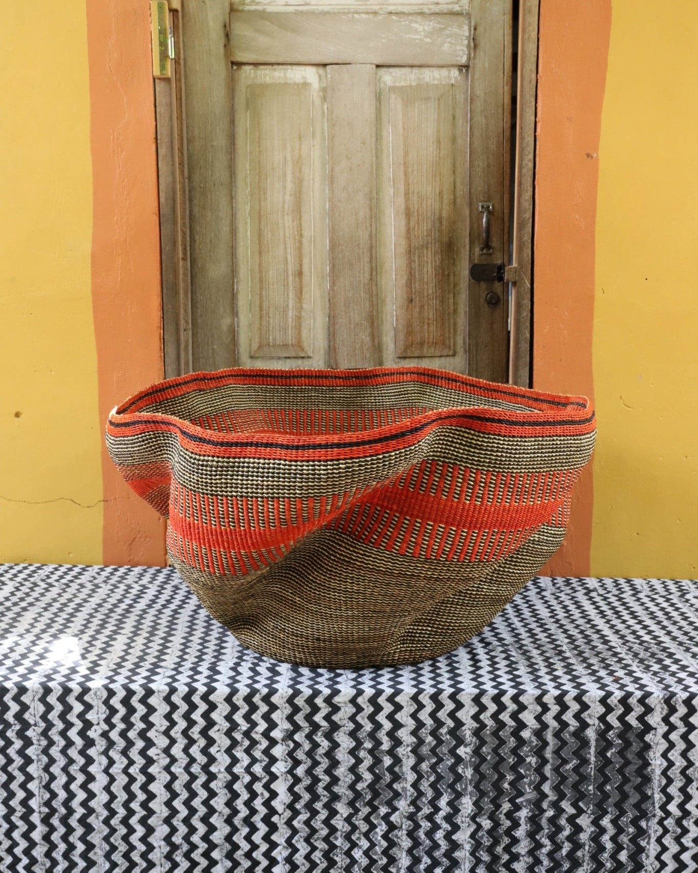 Giant Wave Art Basket - The Baba Tree Basket Company