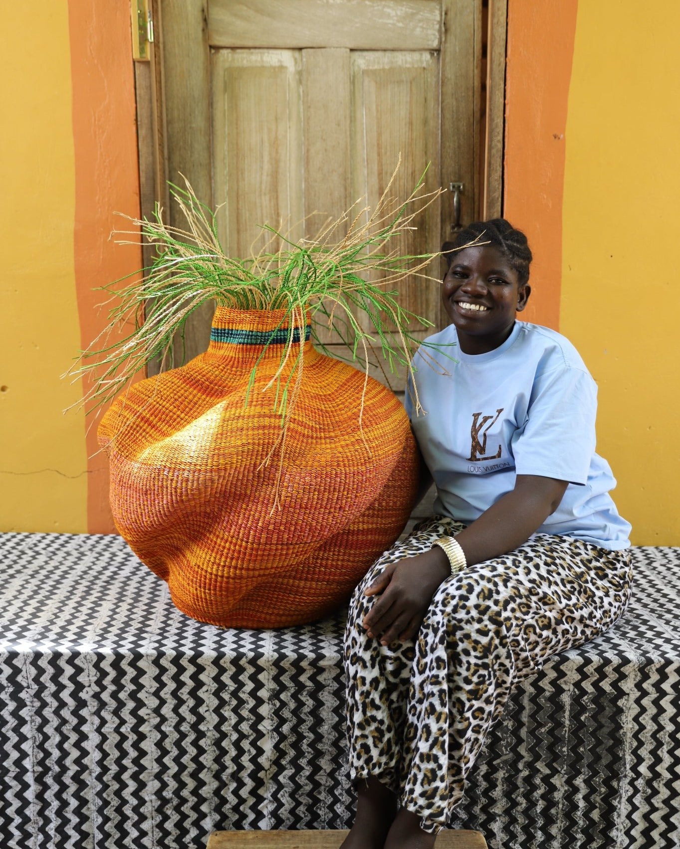 Tua - Tia (Baobab Tree) Art Basket (Medium) - The Baba Tree Basket Company