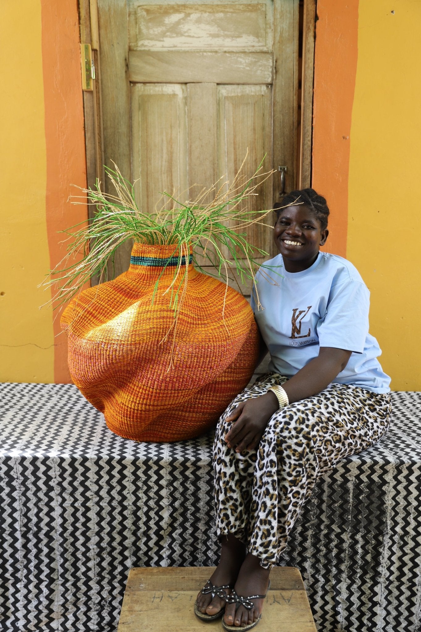 Tua - Tia (Baobab Tree) Art Basket (Medium) - The Baba Tree Basket Company