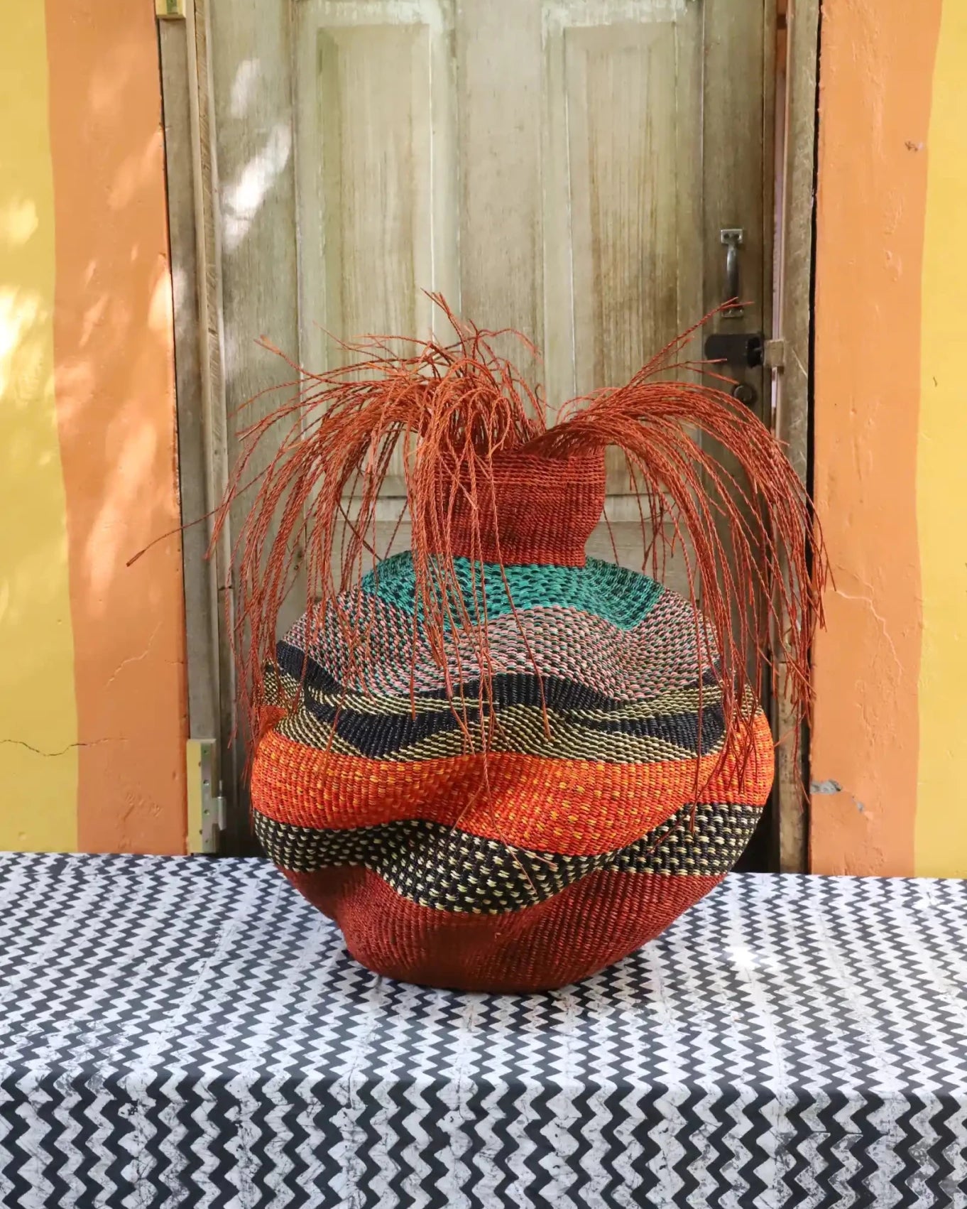 Tua - Tia (Baobab Tree) Art Basket (Medium) - The Baba Tree Basket Company