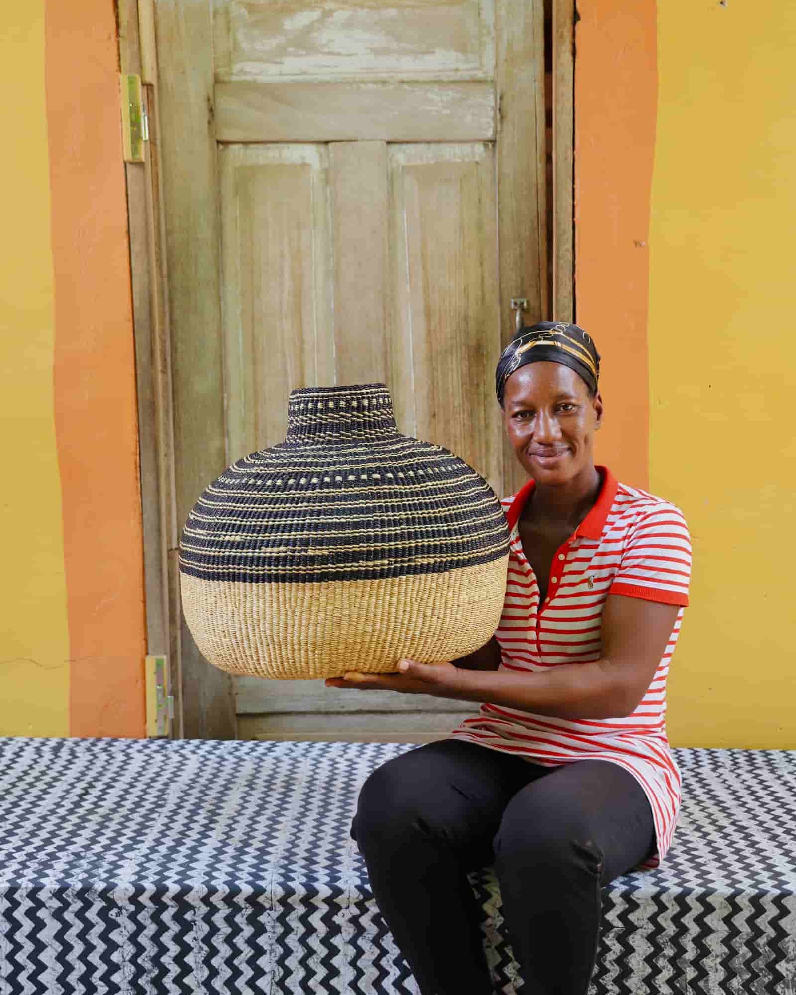 Nosere - yure Art Basket - The Baba Tree Basket Company