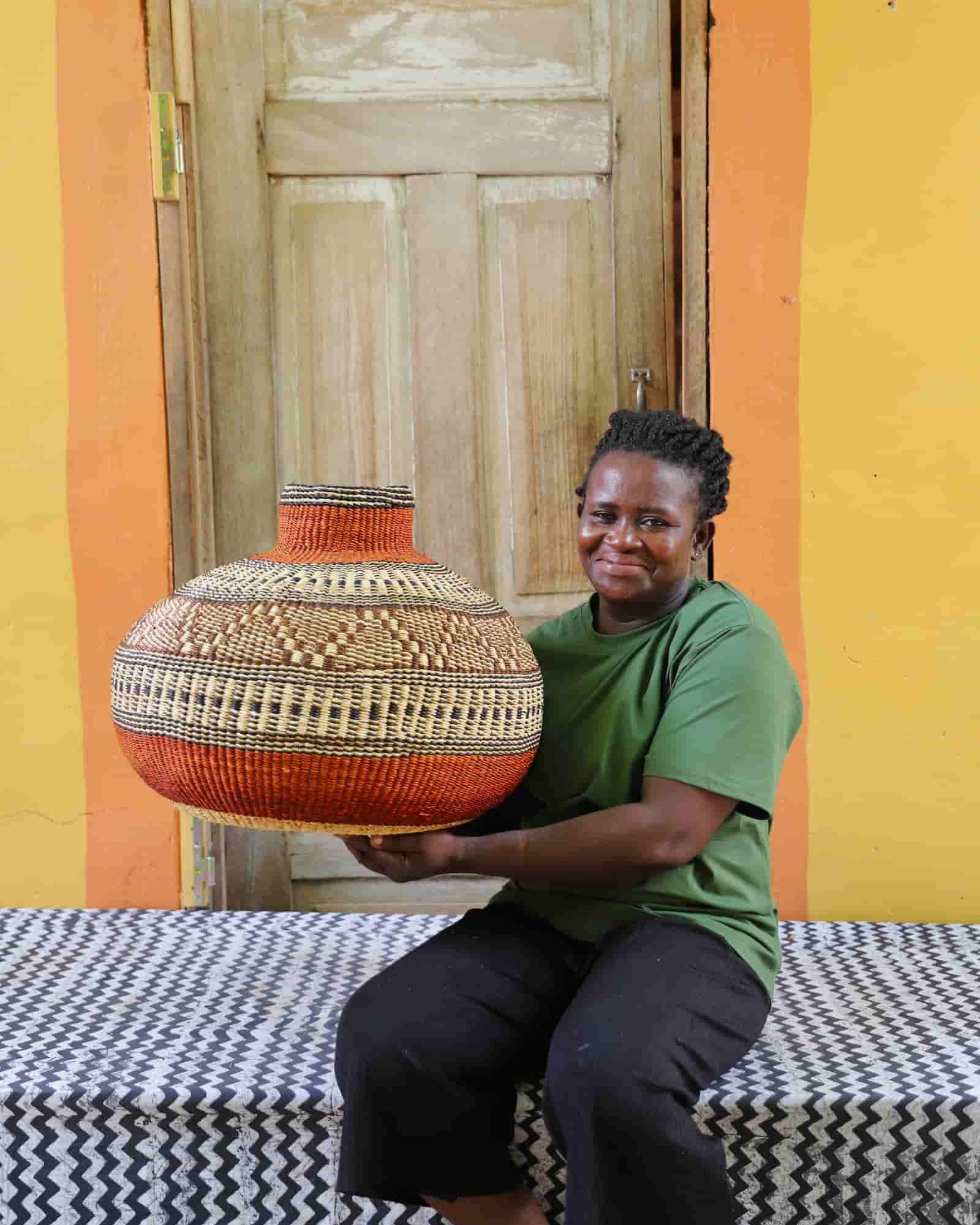 Nosere - yure Art Basket - The Baba Tree Basket Company