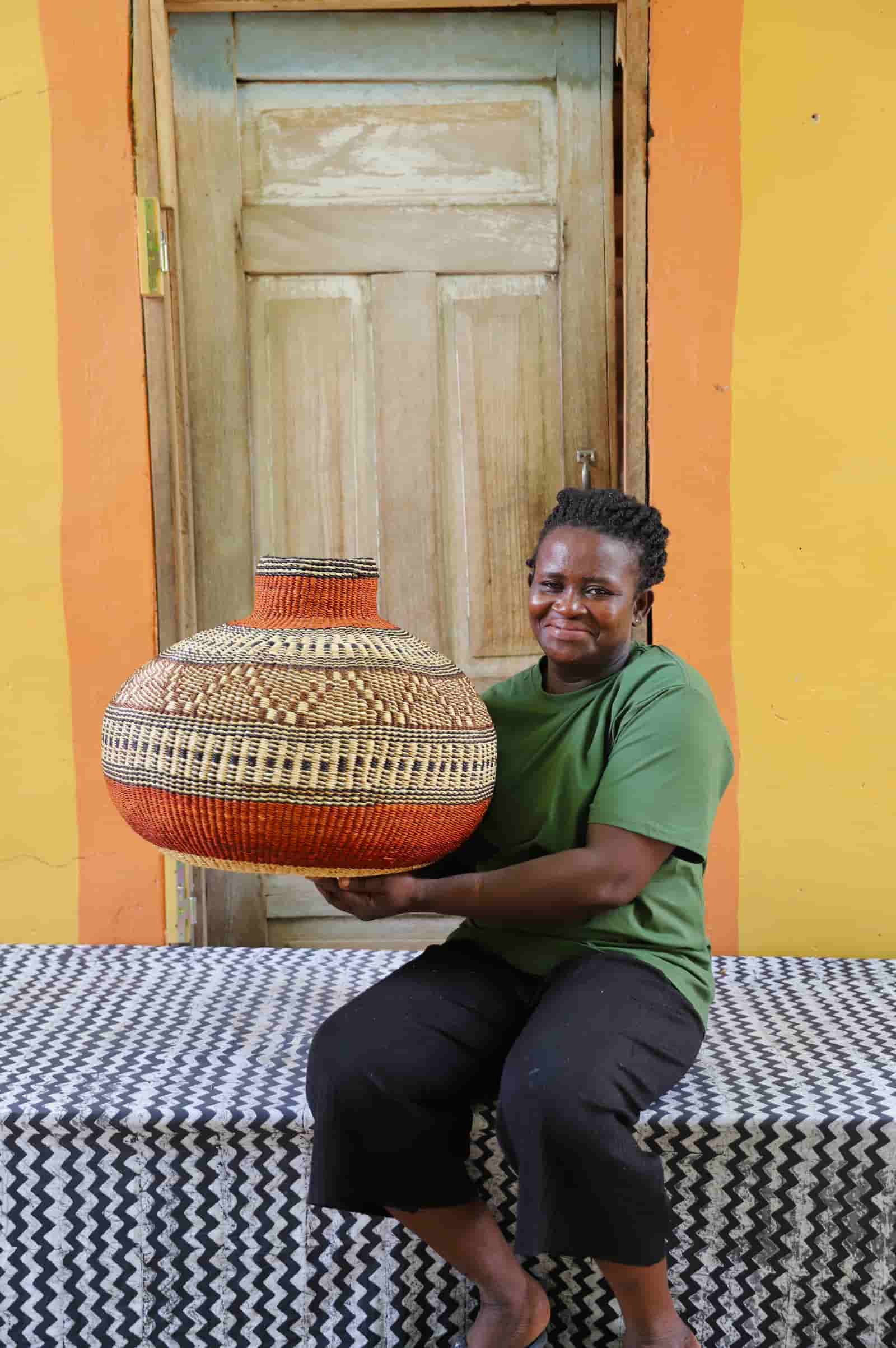Nosere - yure Art Basket - The Baba Tree Basket Company