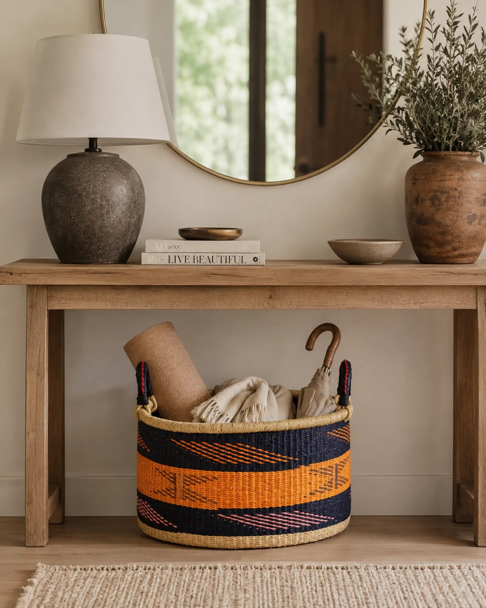 The Baba Tree | Woven Tub | Decorative Storage Basket