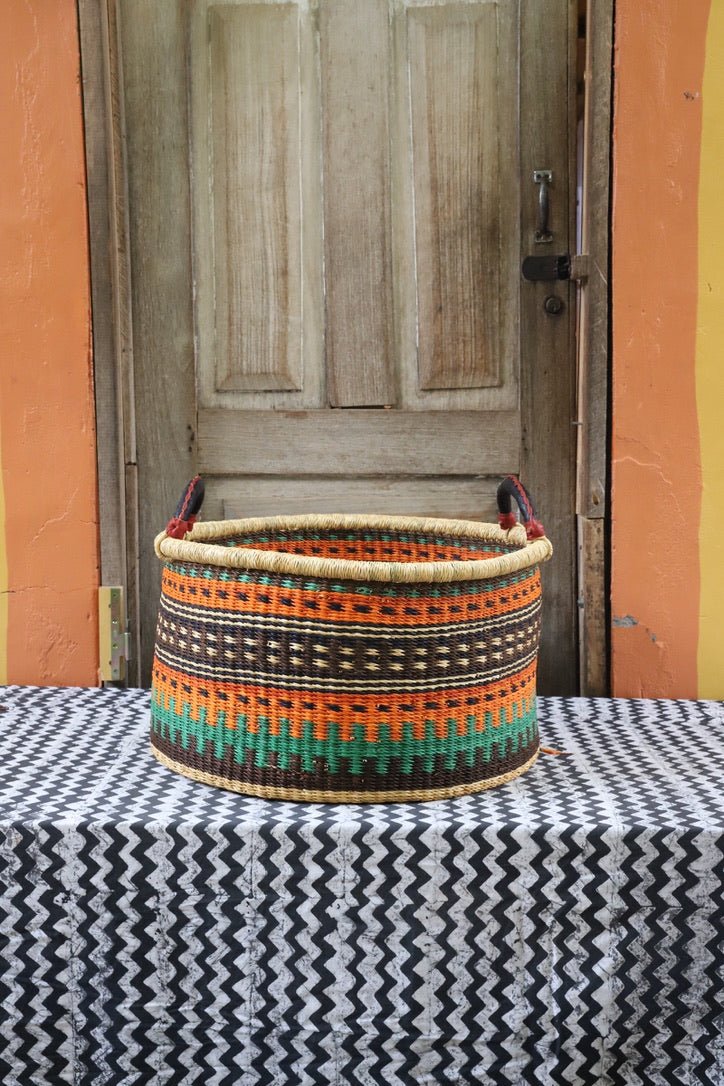 The Baba Tree | Large Woven Tub | Decorative Storage Basket - The Baba Tree Basket Company