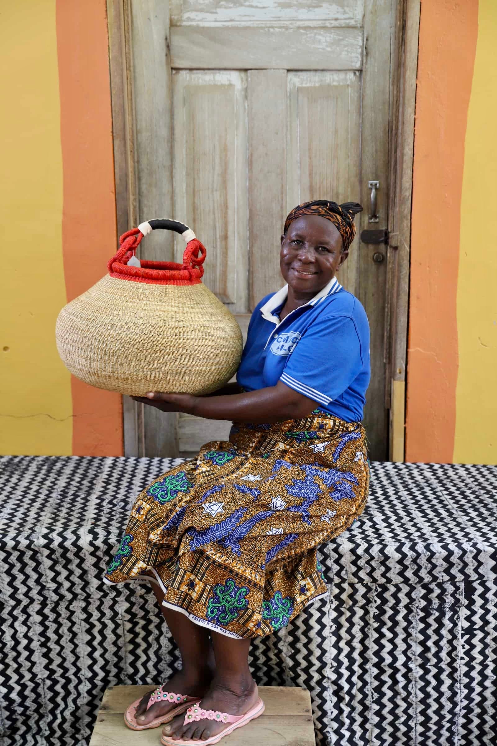 Pot Storage Basket (Large) by Apokira Akolgo