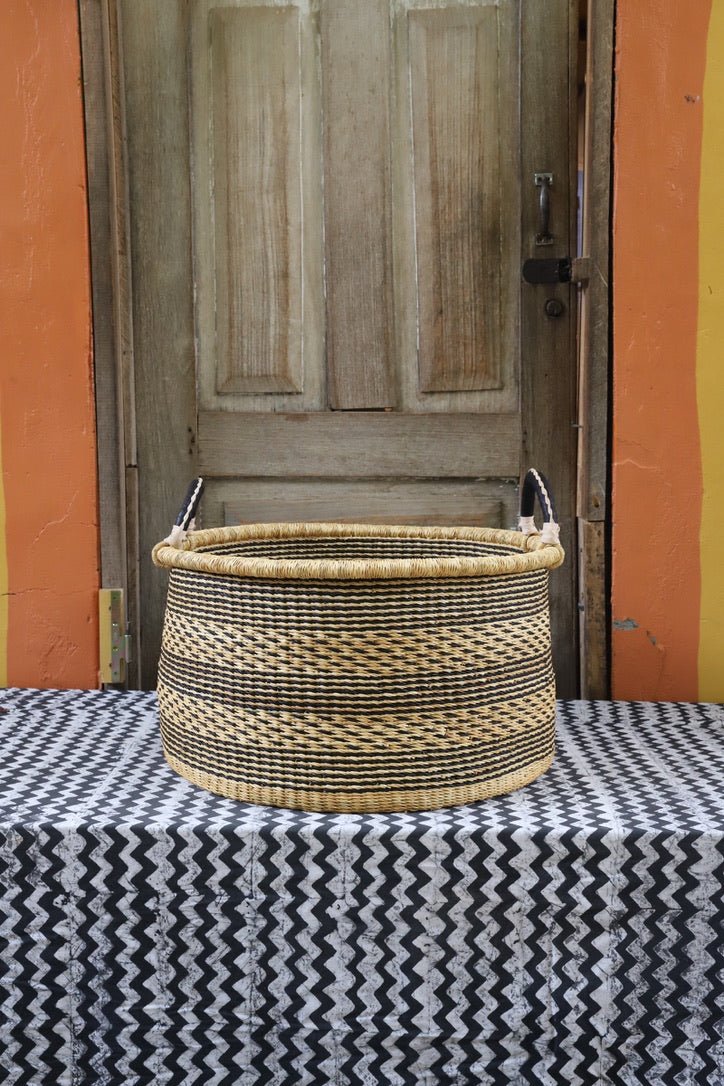 The Baba Tree | Large Woven Tub | Decorative Storage Basket - The Baba Tree Basket Company